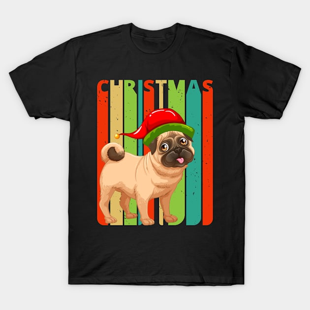 Colourful Christmas Dog T-Shirt by MadebyTigger